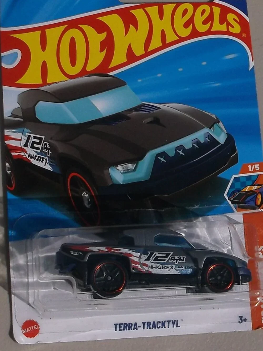 NWT Hot Wheels Bundle – Monster Truck “Totalled” & crush car + 2 Track Champs